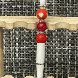 Heart Beaded Pen