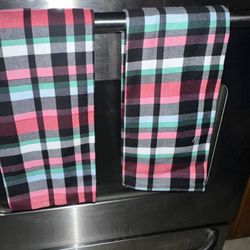 Vera Bradley Plaid Towel Set 