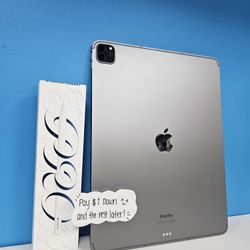 Apple IPad Pro 12.9 4th Generation Tablet - $1 To Take it Home same Day and Pay the Rest later!