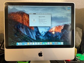 IMac el captain 2009