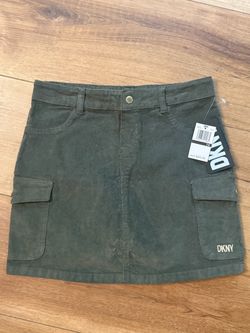 Green corduroy, DKNY size 14 youth
