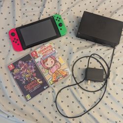 Nintendo Switch+Games