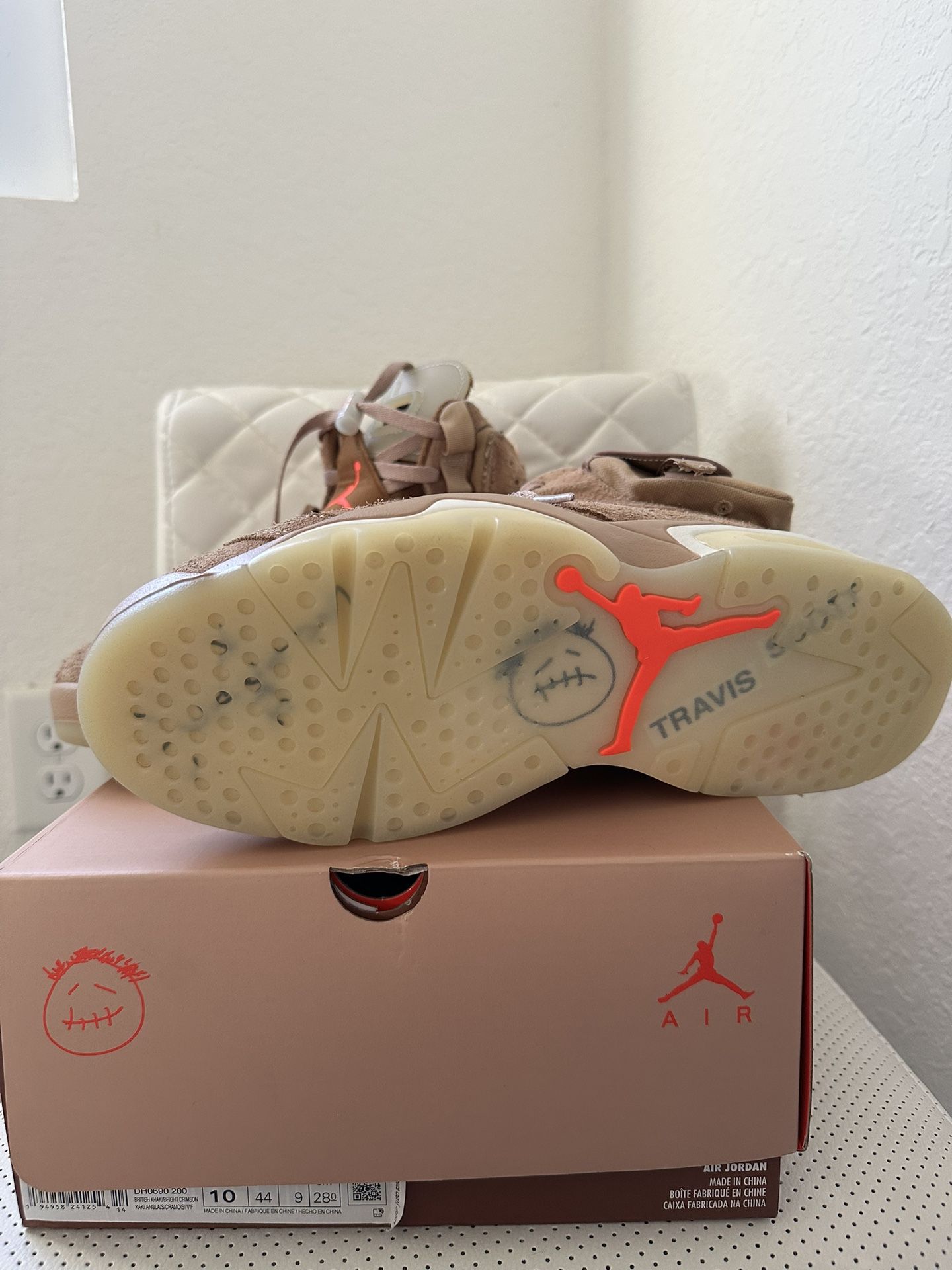 Jordan Travis Scott British Khaki