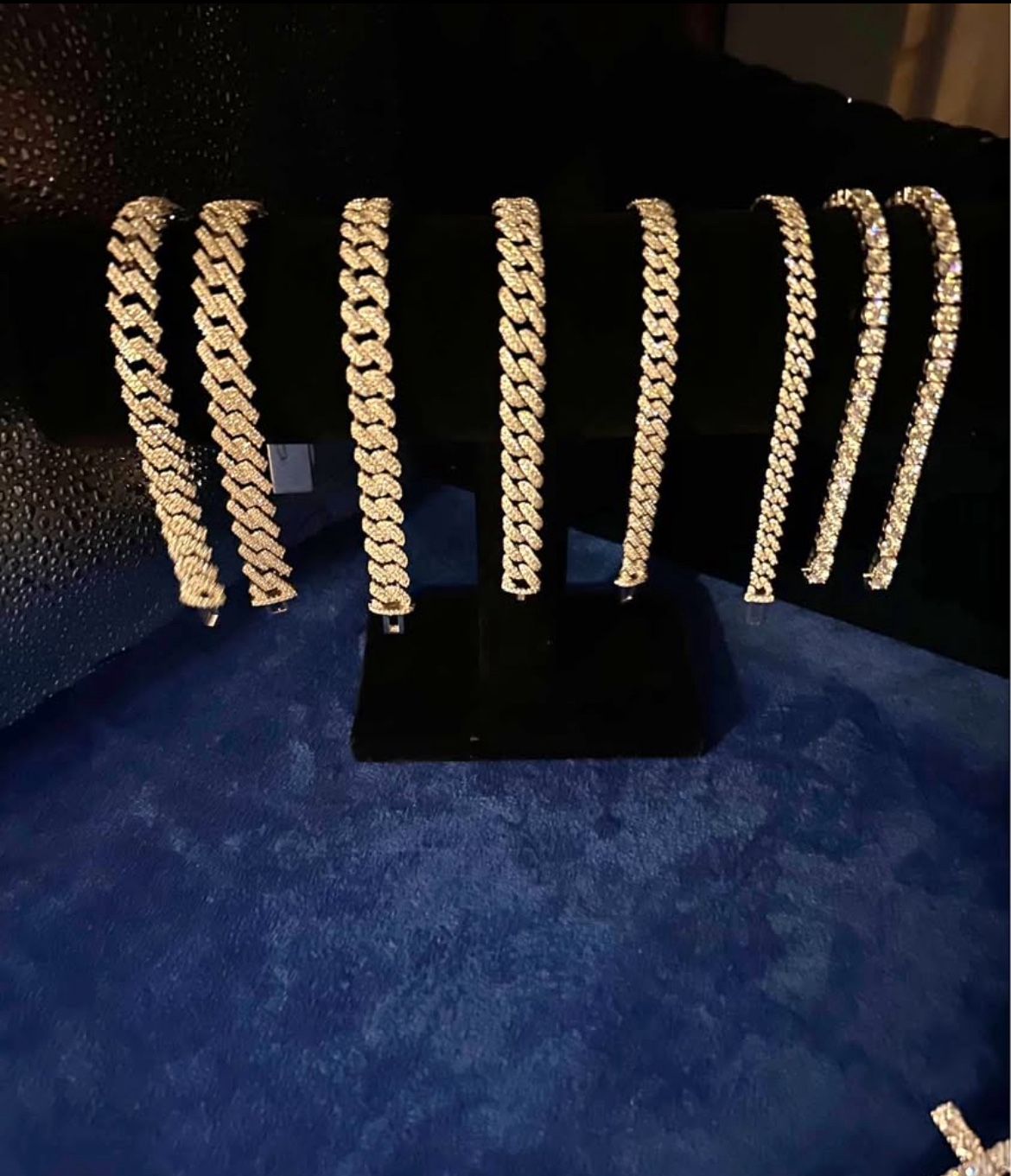 ๐ Iced Out Moissanite Cuban & Tennis Bracelets ๐ฅ Bustdown Drip โ Passes Diamond Tester ๐ฅ $199