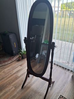 Oval Bedroom Mirror