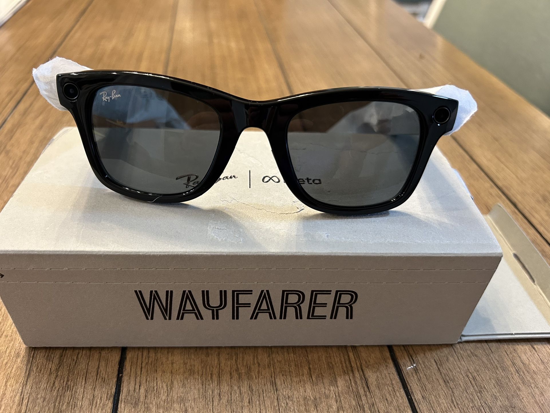 New Ray Ban Meta Black Glasses