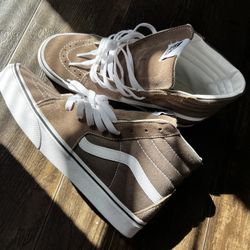 Vans Sk8 Hi Brown Size 7.5