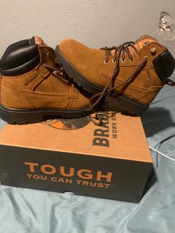 BRAHMA Work boots, size 8 1/2 men’s