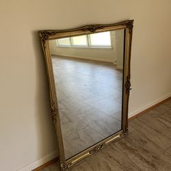 Textured Woven Frame Mirror – Coastal & Boho Style