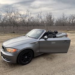 2009 BMW 128i Convertible Silver