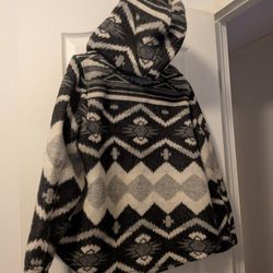 Woolrich Wool Pullover Hoodie 