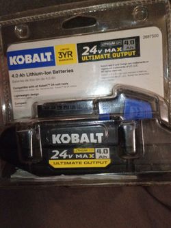 kobalt battery