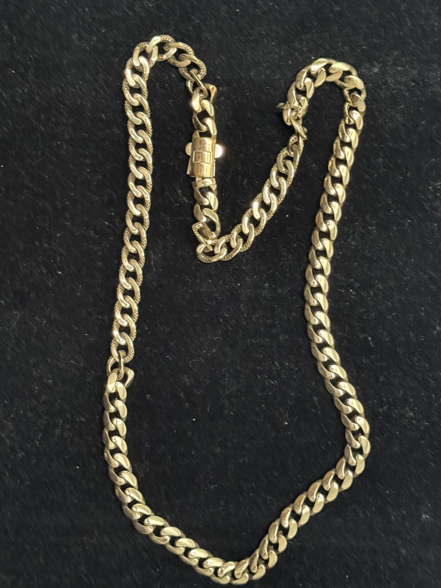 Cuban Gold Chain Over An Ounce Gold