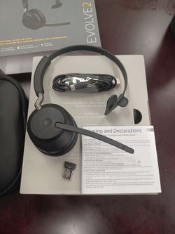 Jabra Evolve2 Wireless Headset with Accessories