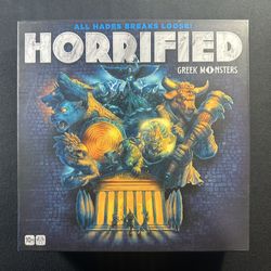 Horrified Greek Monsters Board Game Read Description