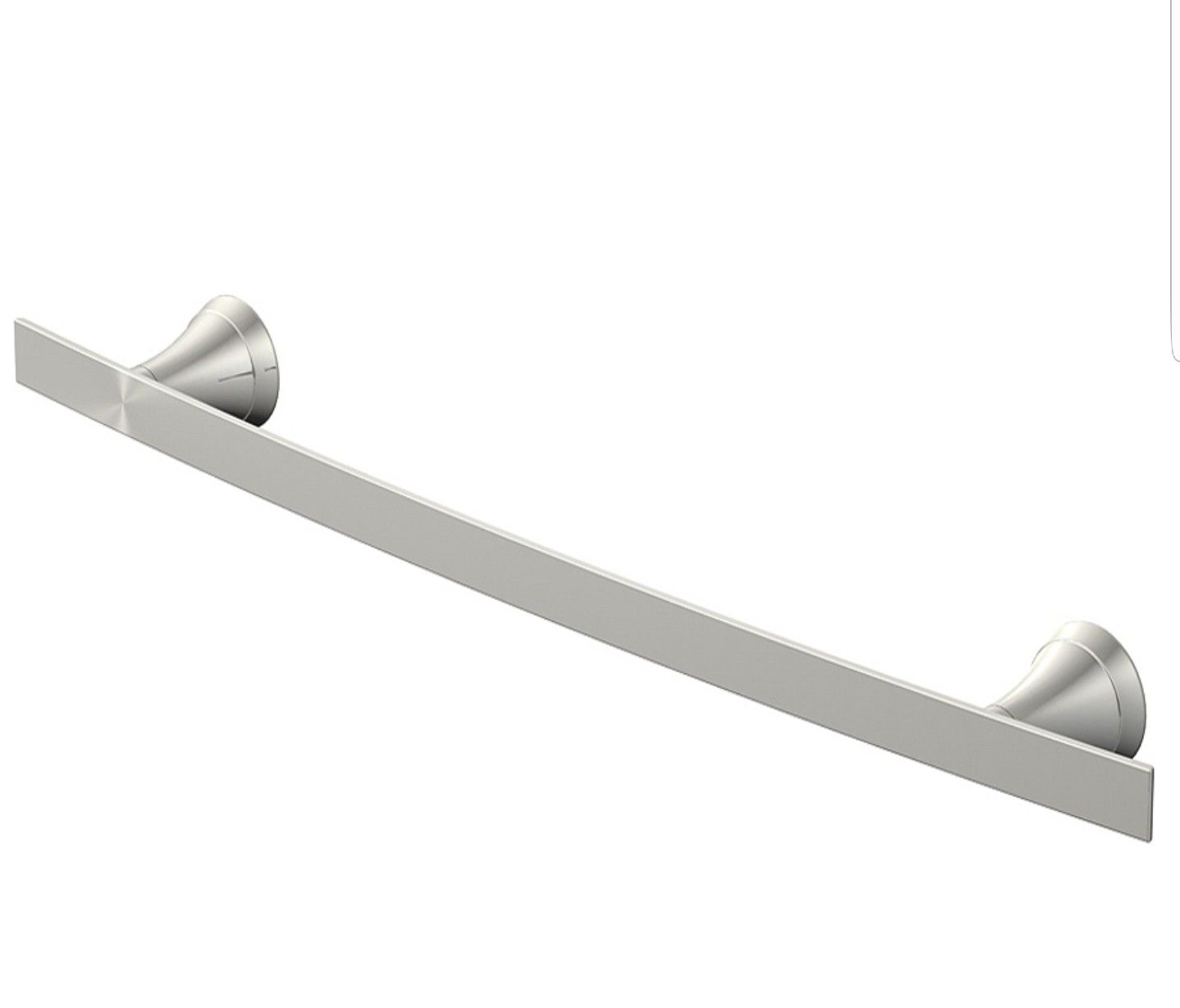 Brand New Jacuzzi Lyndsay Brushed Nickel Bathroom Set 1Handle Bathtub