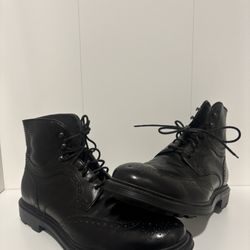 To Boot New York Adam Derrick Leather Size 9 1/2 Made In Italy 