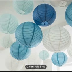 Baby blue party supplies