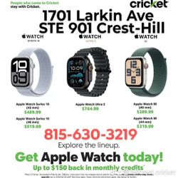 Crest Hill Cricket Plainfield Rd & Larkin Ave Corner Plaza Next To Subway  Open Sunday 11:00-6:00
