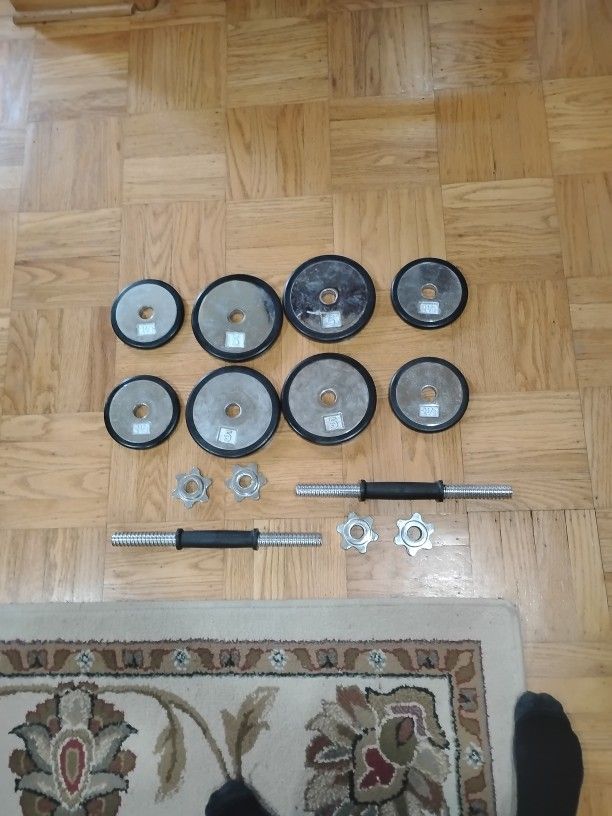 Dumbbells Adjustable Weights