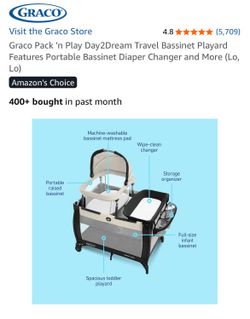 Graco Pack 'n Play Day2Dream Travel Bassinet Playard