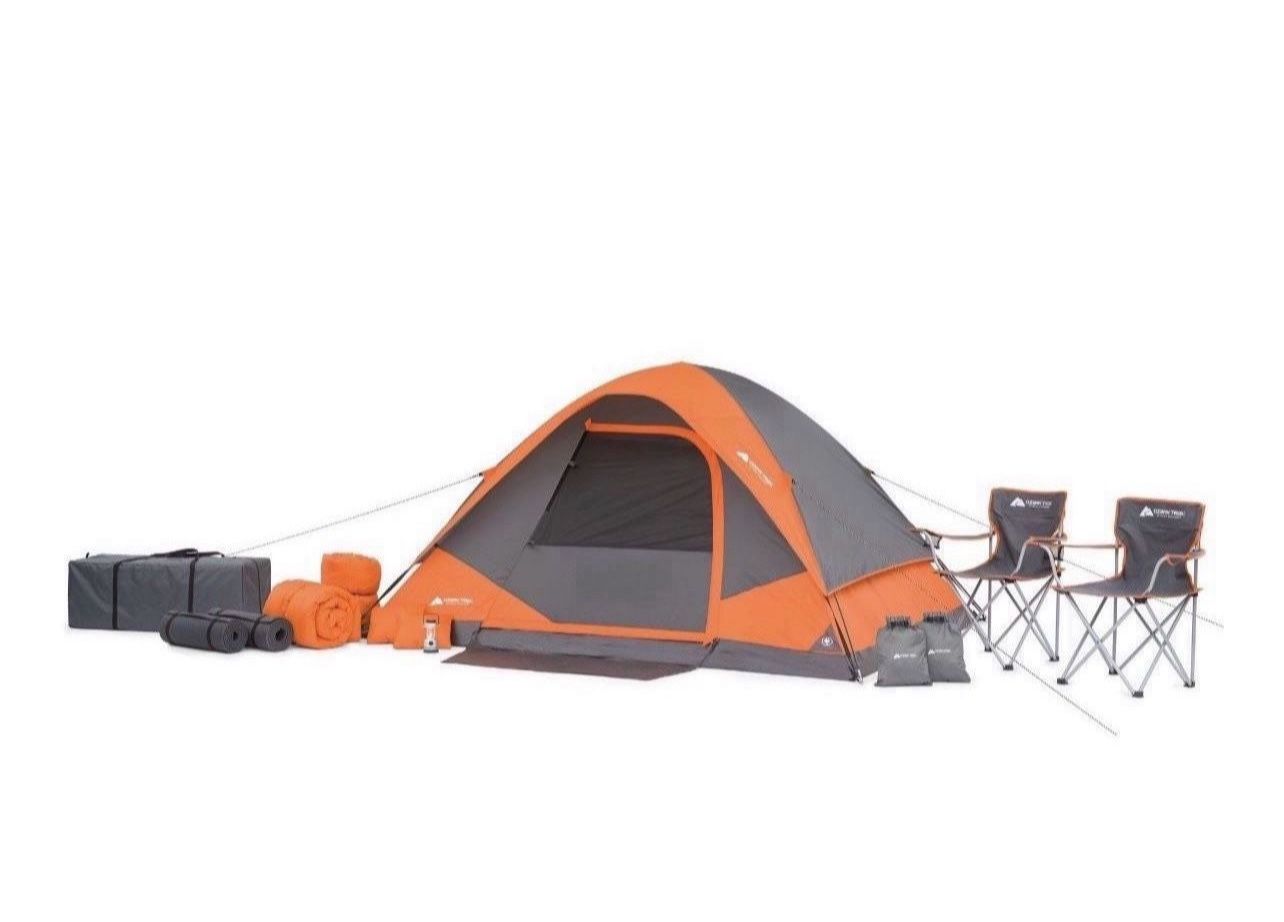 22-Piece Camping Tent Combo