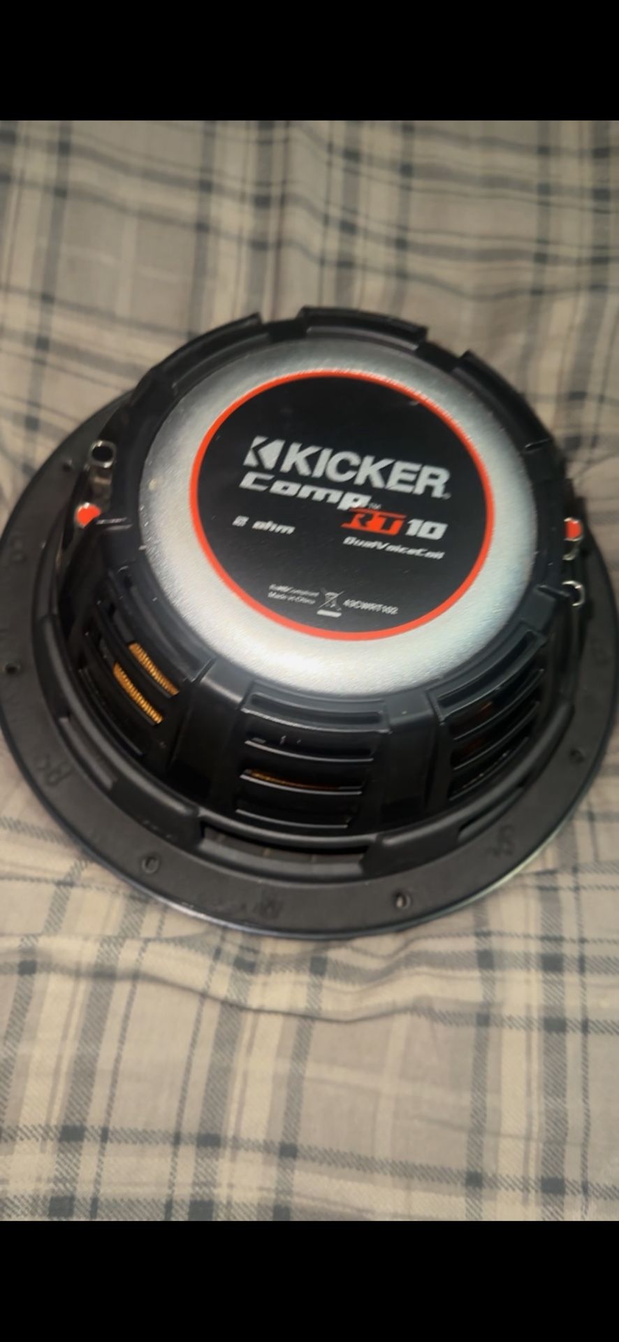 2 10 Inch Kicker Comp Rts 
