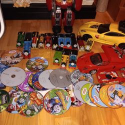 Children's Dvds & Toy Bundle 