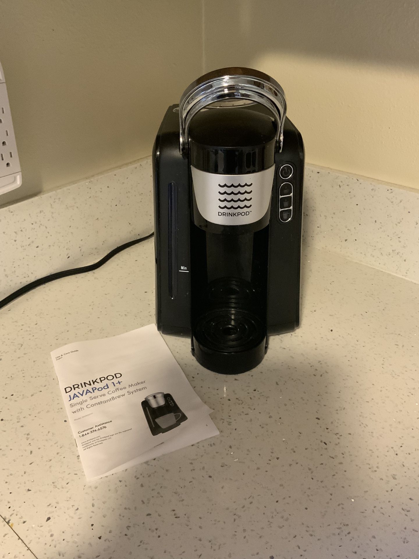 JavaPod Single Cup Coffee Maker In LIKE NEW CONDITION