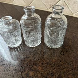 Decorative Glass Bottles 