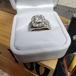 1.01c Diamond Wedding Set