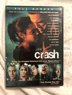 Crash DVD - Full Screen - Sandra Bullock