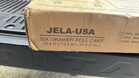 Jella- USA six drawer roll cart