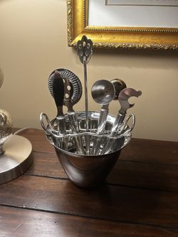 7 Piece Stainless Steel Bar Set