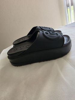Gucci Platform Slide Sandals Size 7