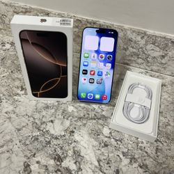 iPhone 16 Pro Max 256GB Desert Titanium Unlocked