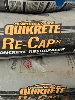 ‼️ Re-Cap Concrete RESURFACER - 4.5 bags left‼️ $ 26 per bag (retail $ 40 w tax)‼️ PLEASE, CHECK MY OTHER LISTINGS AND FOLLOW ‼️