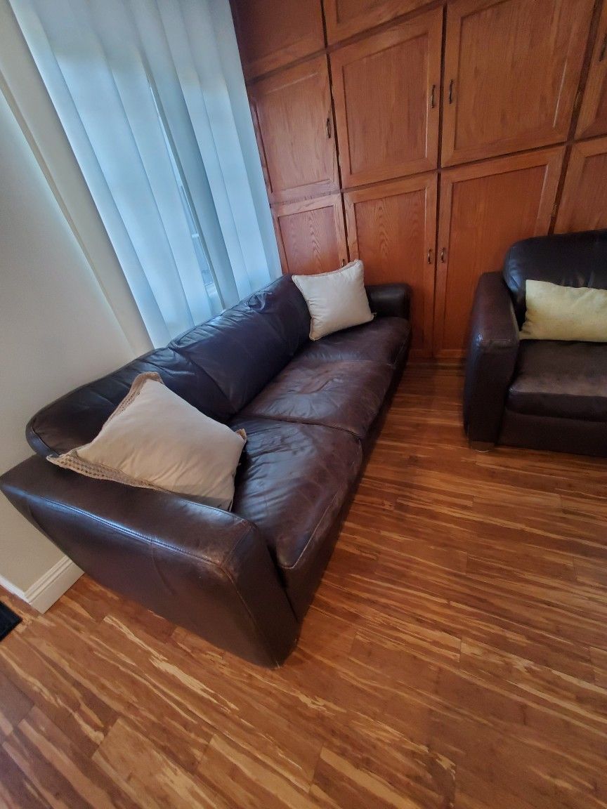 Leather Sofa