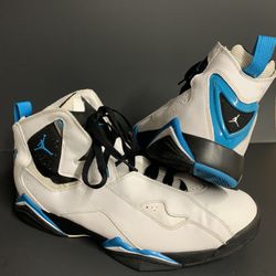 Jordan Size 12 White/blue 