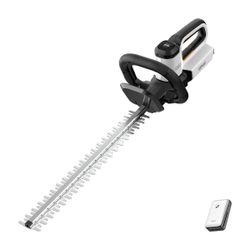 Cordless Hedge Trimmer - Battery Powered - White And Black - Open Box