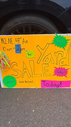 Yard Sale