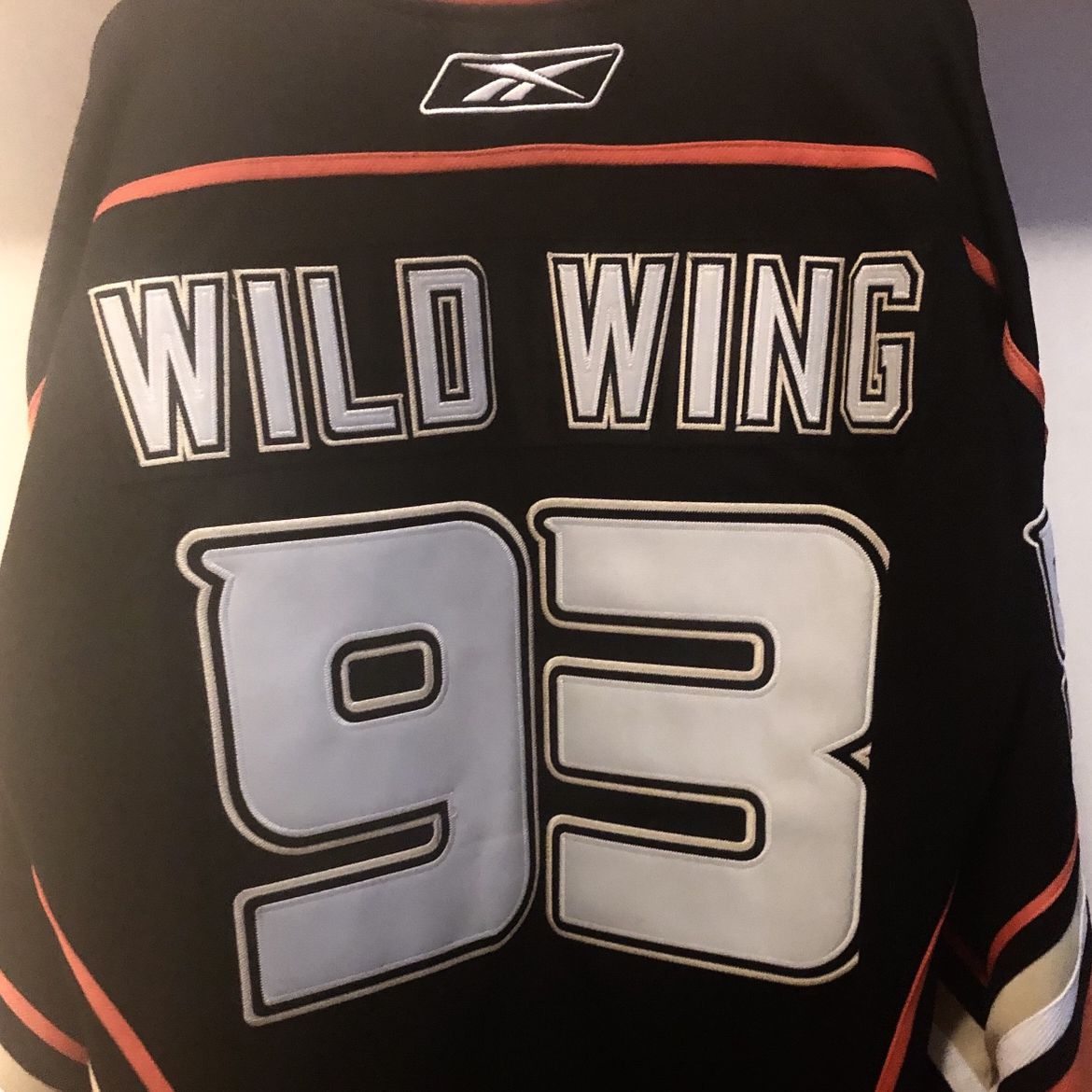 Anaheim Ducks Custom Authentic Wild Wing Jersey - Size 52 for Sale in  Stanton, CA - OfferUp