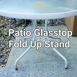 Patio Table Fold Up Base Great Quality
