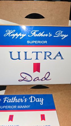 Fathers day beer holder