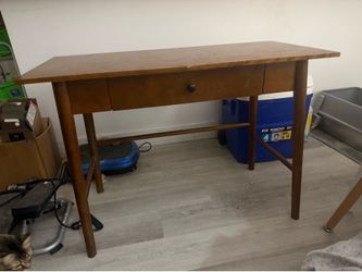 Wooden desk