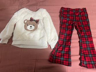 3t Christmas toddler girl outfit