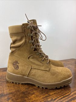 McRae USMC Combat Boots Men’s 9W Hot Weather Vibram Sole Military Issued EGA
