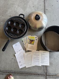 Vintage Culinare Quick Cooker Stovetop Set - With 36 Recipe Cards & Accessories