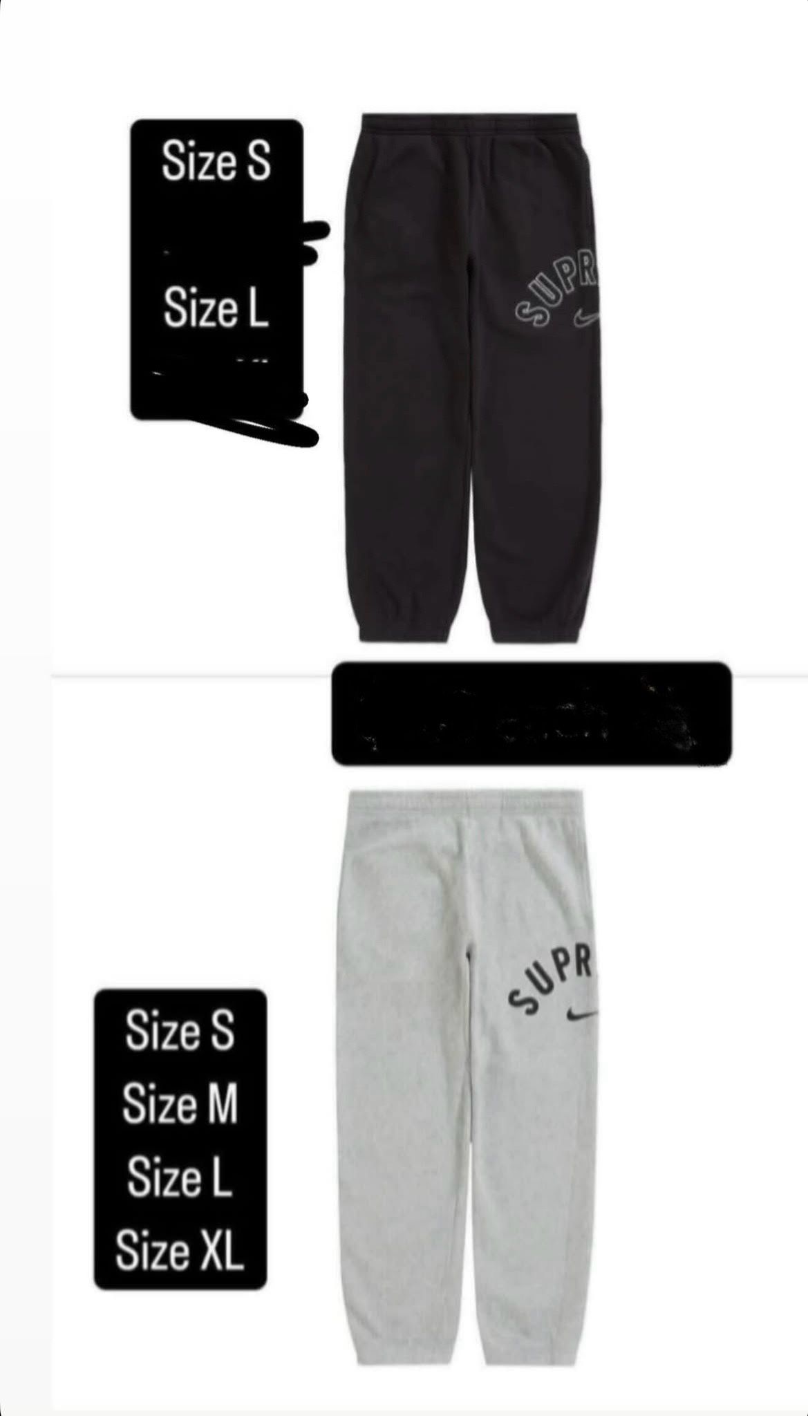 Supreme Sweatpants 