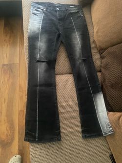 Purple jeans